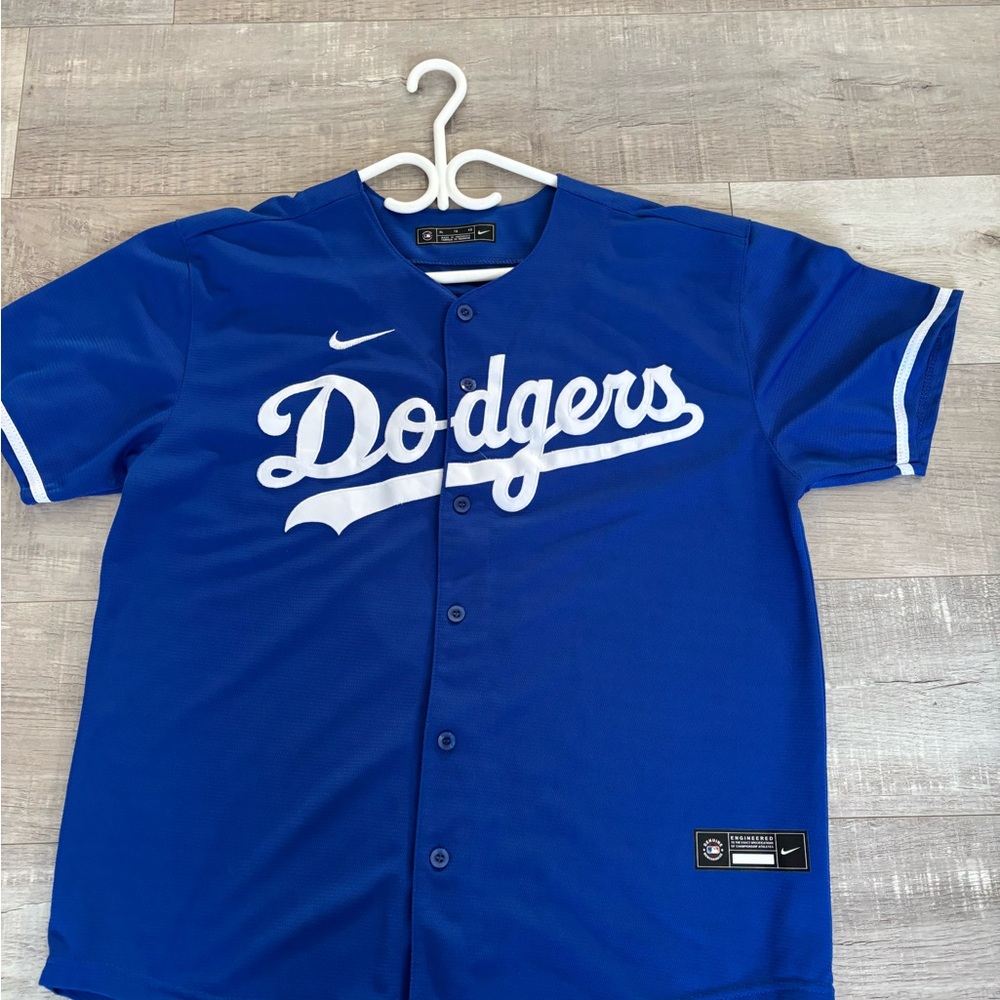 Nike Blue Dodgers Baseball Jersey